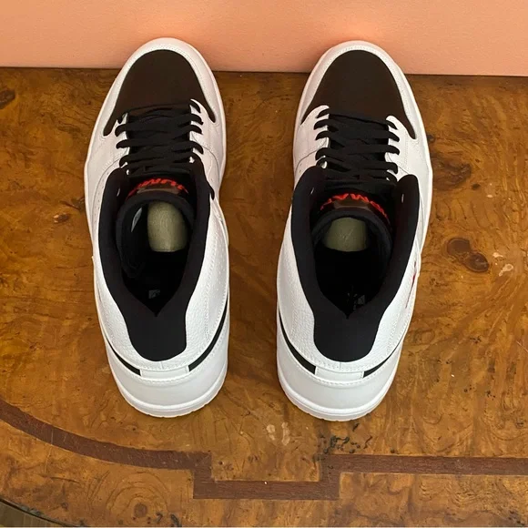 Nike Air Jordan Access White Black Sneakers AR3762-101 Shoes Size 14 NEW NO BOX - Picture 7 of 10